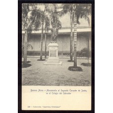 CIUDAD DE BUENOS AIRES COLEGIO DEL SALVADOR ANTIGUA TARJETA POSTAL